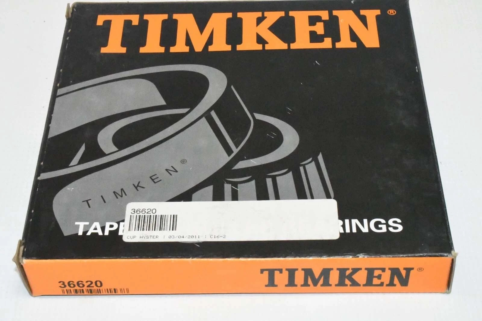 TIMKEN 36620 Cup Tapered Roller Bearing OD 193.68MM