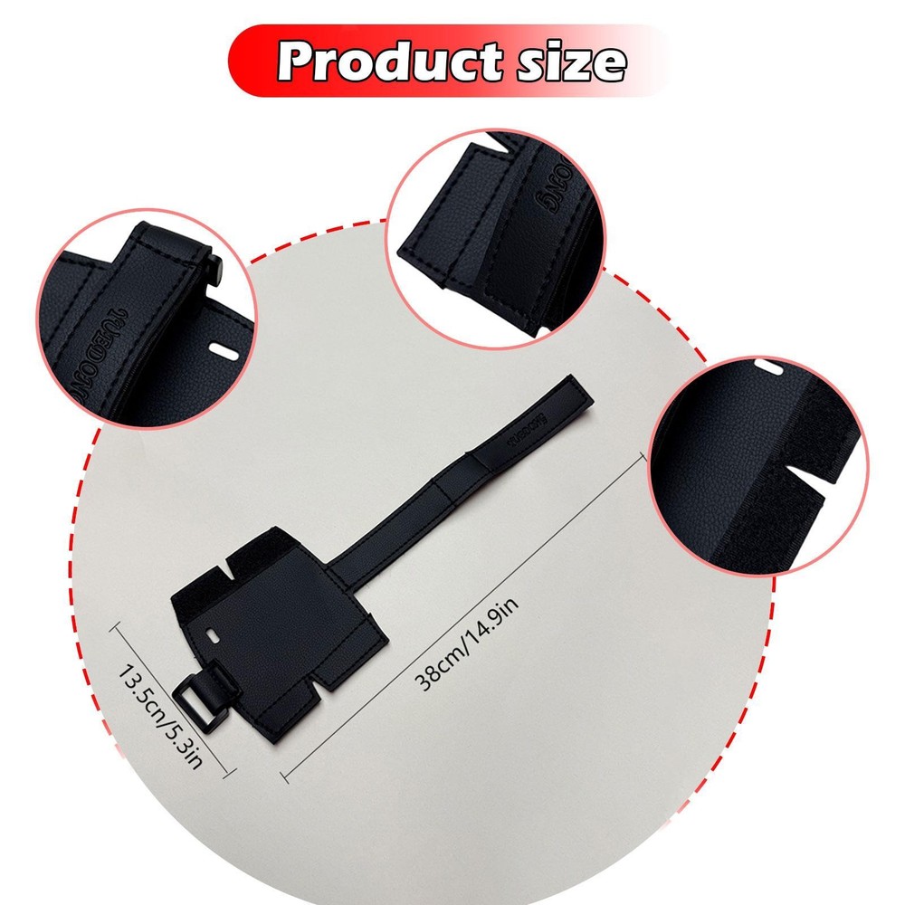 French Horn Hand Guard PU Leather Protector for Performance Practice Stage