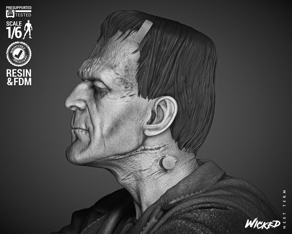 Frankenstein model kit unassembled unpainted see Description