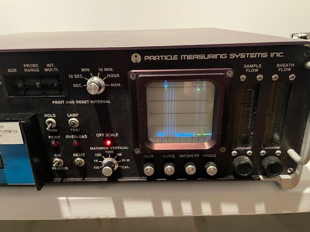 PARTICLE MEASURING SYSTEMS LASER AEROSOL SPECTROMETER LAS-X SYSTEM