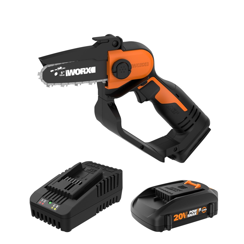 WG324 Worx 20V Power Share 5" Cordless Pruning Saw