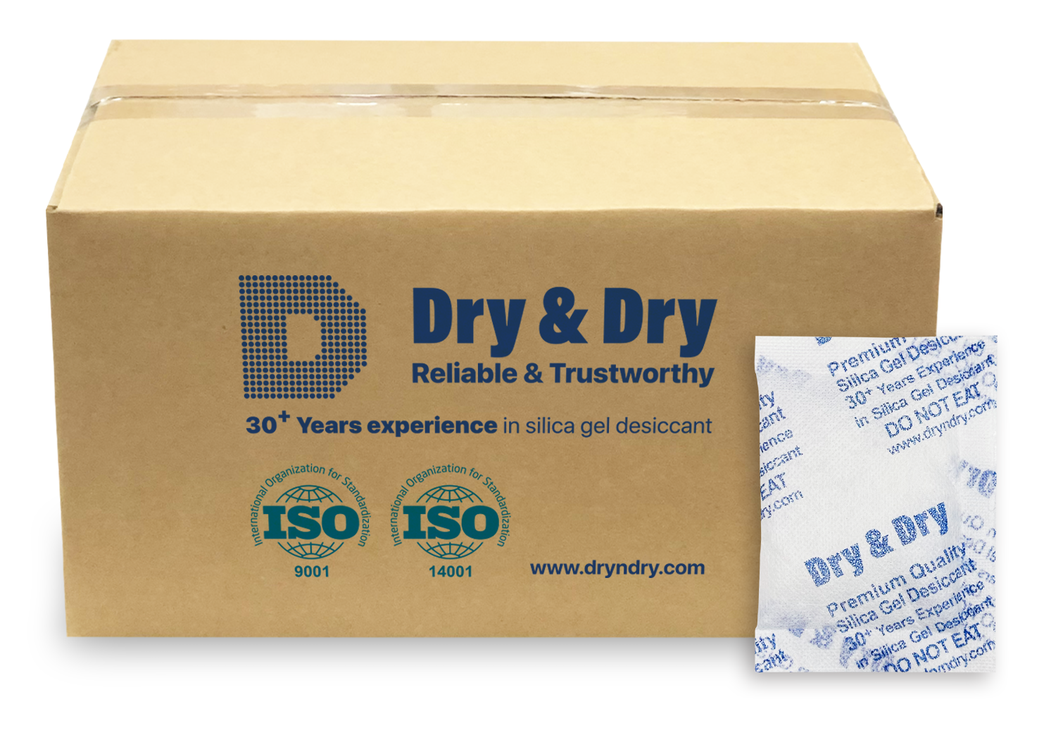 20 gram X 800 PK "Dry & Dry" High Quality Pure Reusable Silica Gel Desiccant