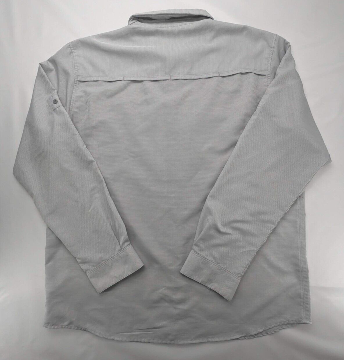 Mountain Hardwear Shirt Mens XL TG Gray Hiking Performance LS Vented