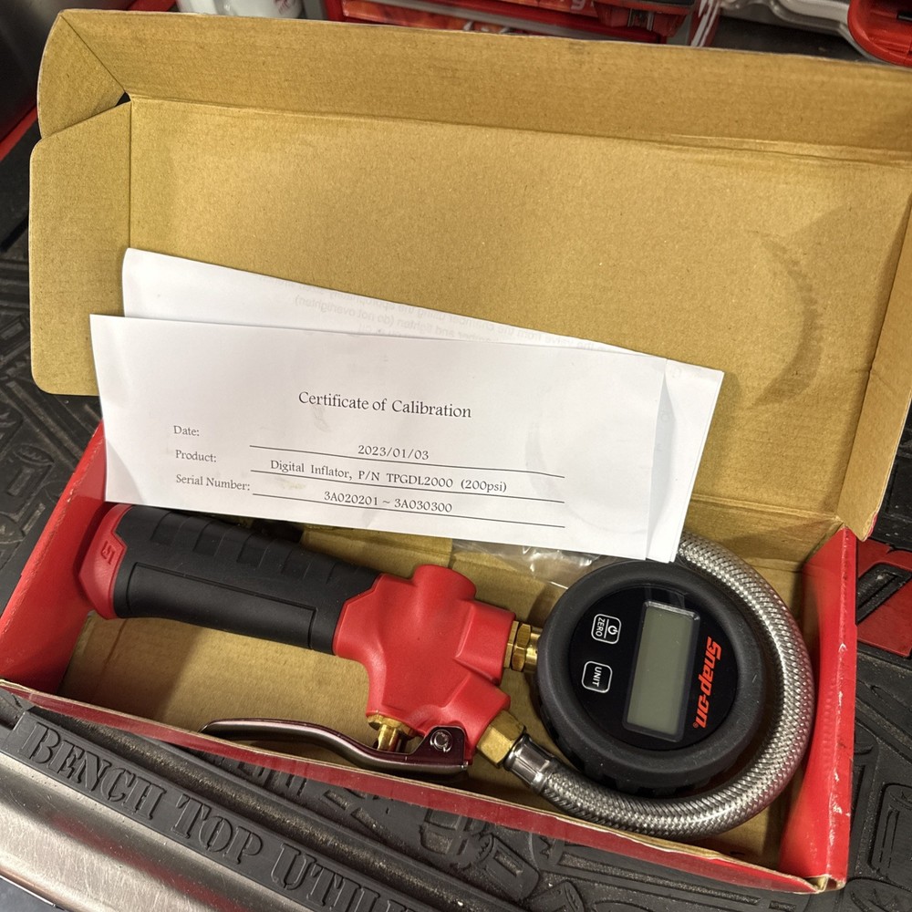 Snap On Tyre Inflator Digital