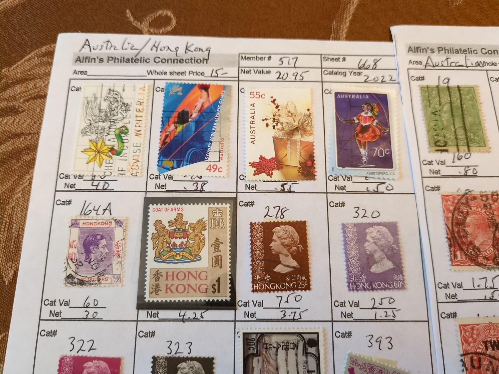 APC W6101 Australia on cicuit sheets over $150 scv all identified