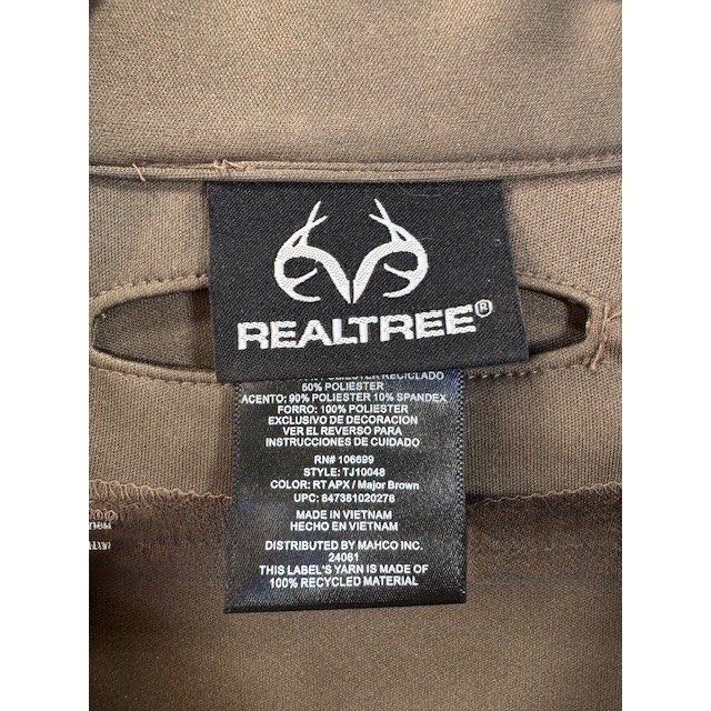 Realtree Chill Cutter Waterproof Windproof Scent Control SoftShell Jacket 3XL