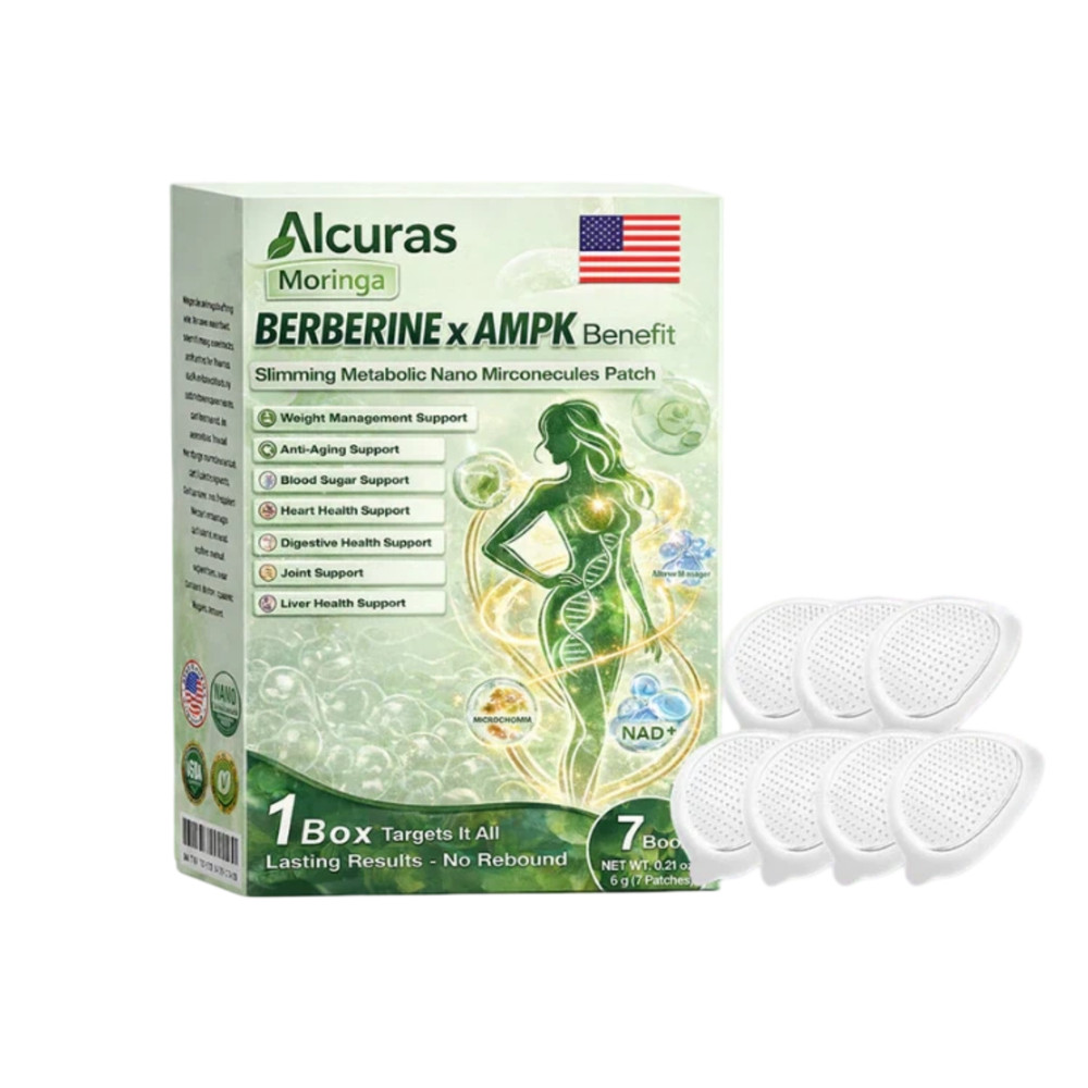 Alcuras Moringa 10-in-1 Nano Microdarts Patch