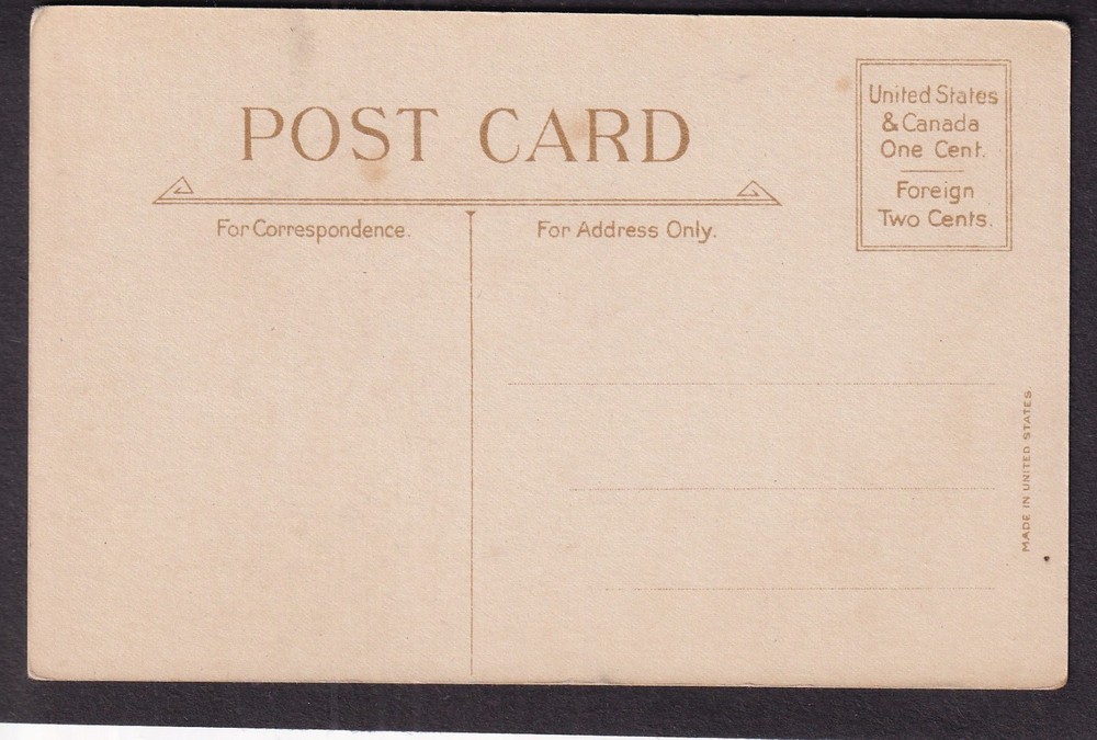 unmailed A Joyous New Year post card