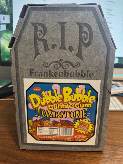 Gum: double bubble: R.I.P very rare Frankenbubble