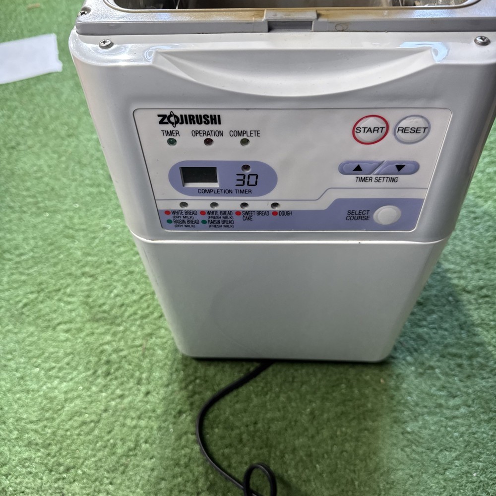 Zojirushi BBCC-N15 Automatic Bread Maker Machine Tested Works