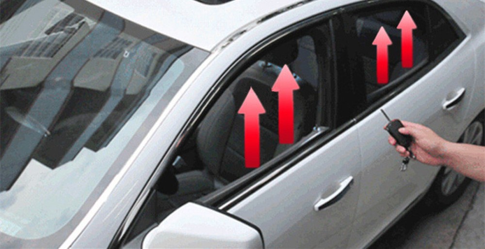 Car 4-Door Window Lift Roll Up Closer Close Open Module Security Alarm System