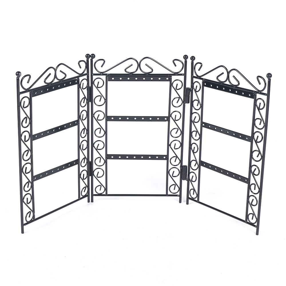 Screen Accessory Rack Jewelry Organizers Earring Holder Display Stand Foldable