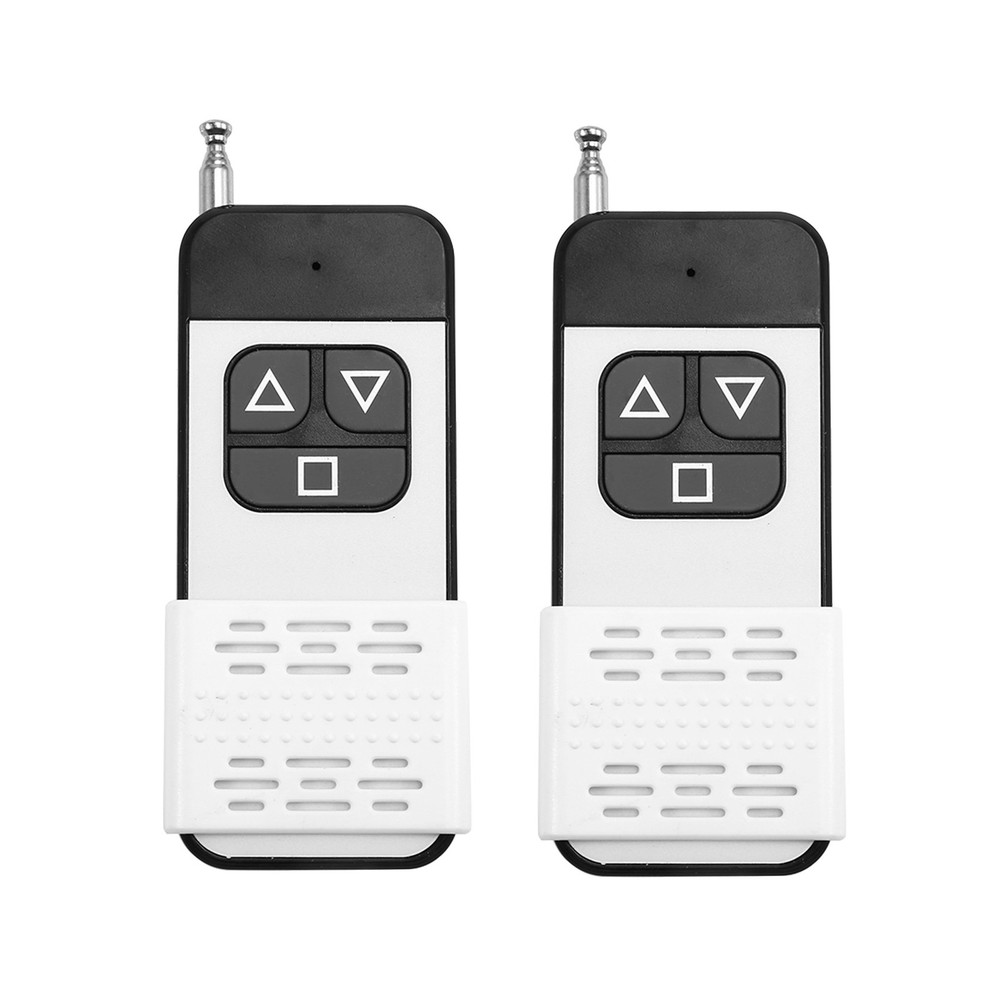 2Pcs 433Mhz Universal  Remote Control 3 Buttons 1000M Transmitter Device4302