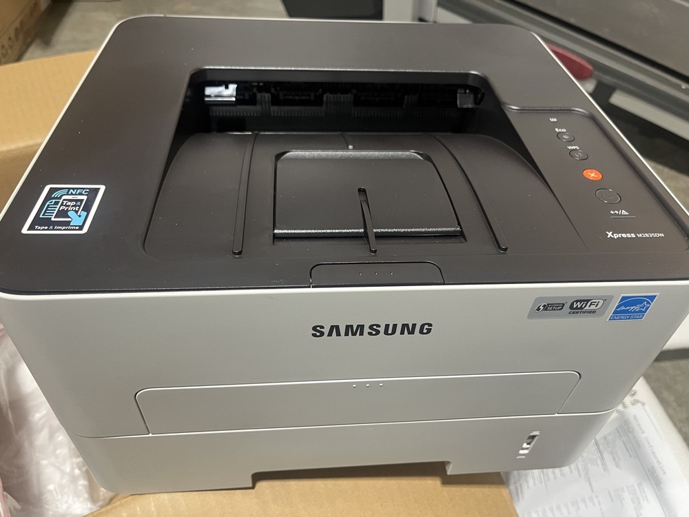 Samsung Xpress M2835DW Laser Printer Wireless Monochrome open box Read descript