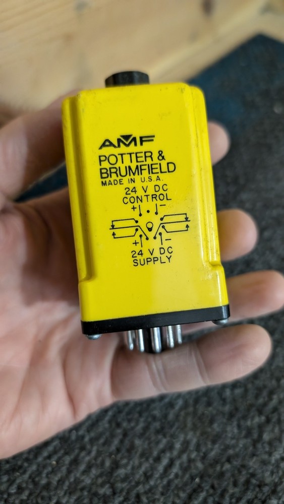 AMF POTTER & BRUMFIELD TIME DELAY RELAY # CDD-38-30008