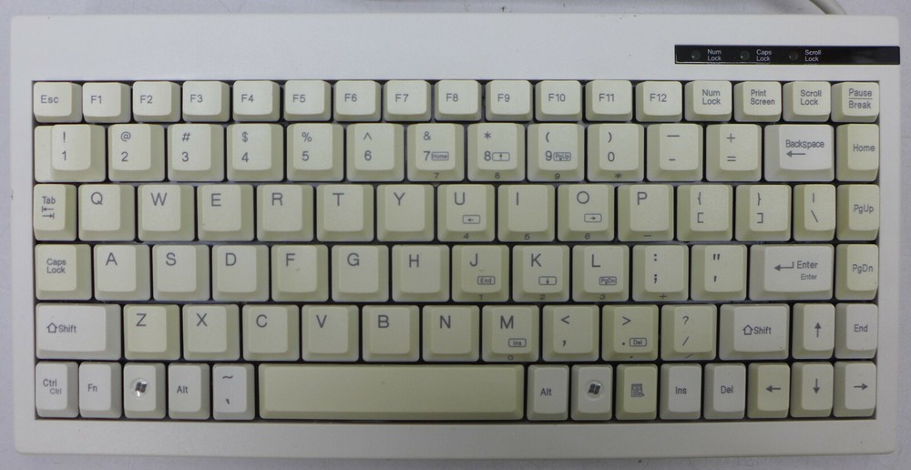 ACK-595 PS2 Mini Keyboard KPH9A40 KD