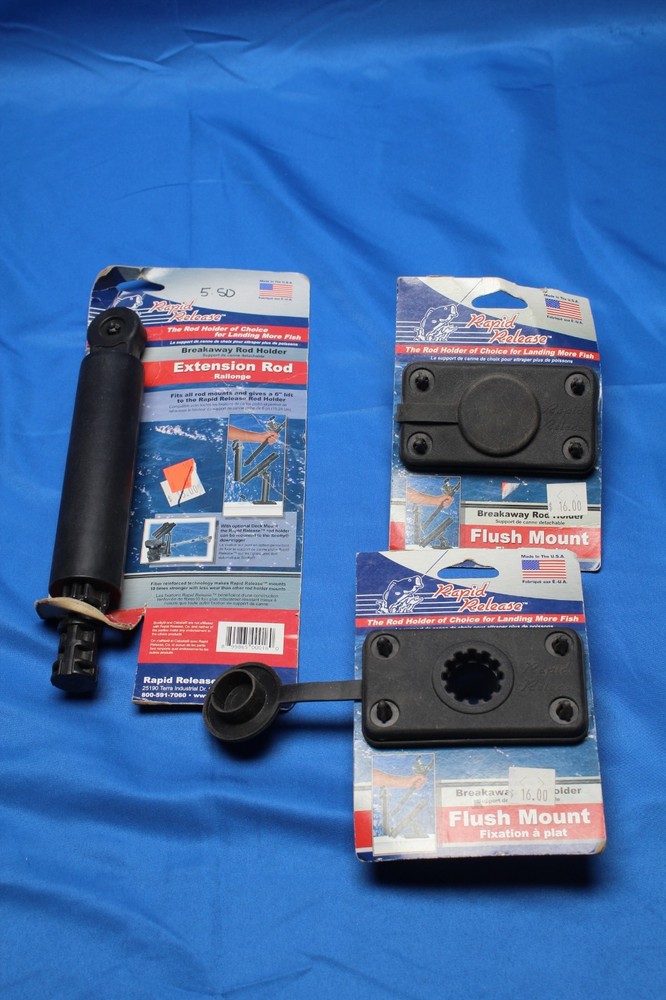 Rapid Release Brand, Breakaway FishRod Holder Socket for Flush Mount