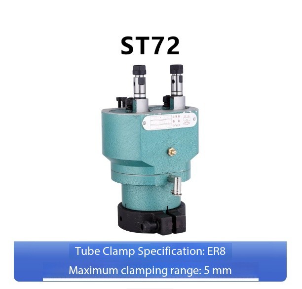 Dual Spindle Tapping Machine ST200-ER20 Adjustable Multi Head Drilling Lathe