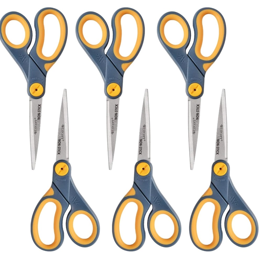 8-Inch Non-Stick Titanium Scissors For Office and
