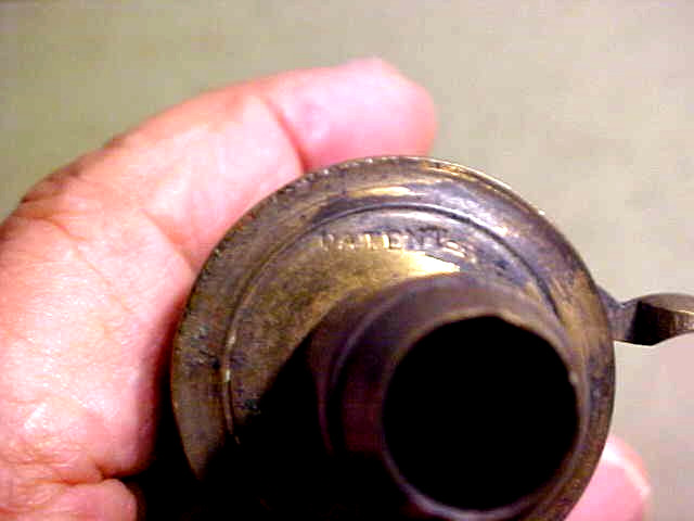 Vintage Black Powder Flask