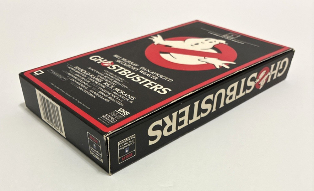 Ghostbusters VHS 1984 Early Release