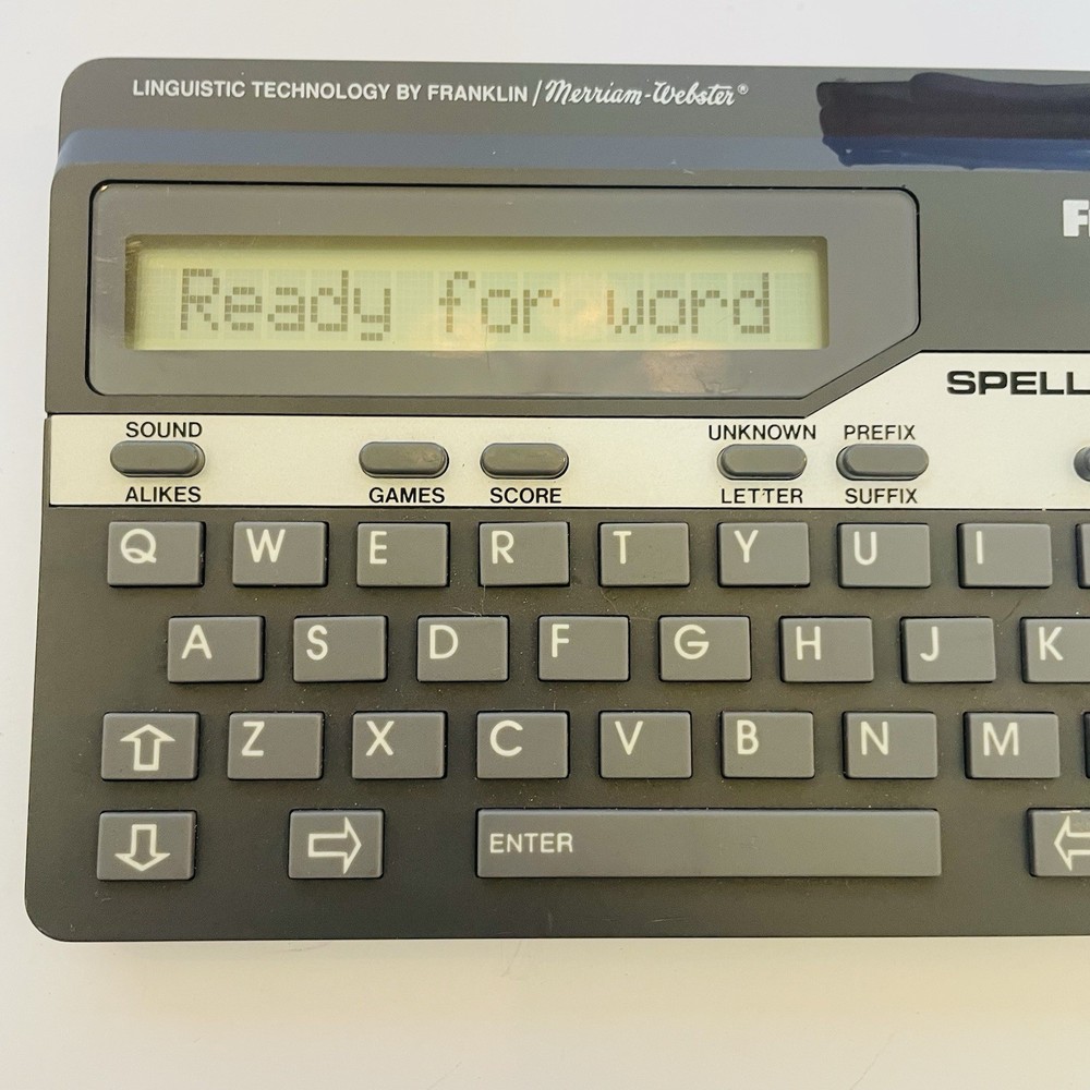 Franklin Computer Spelling Ace Second Edition Electronic Speller
