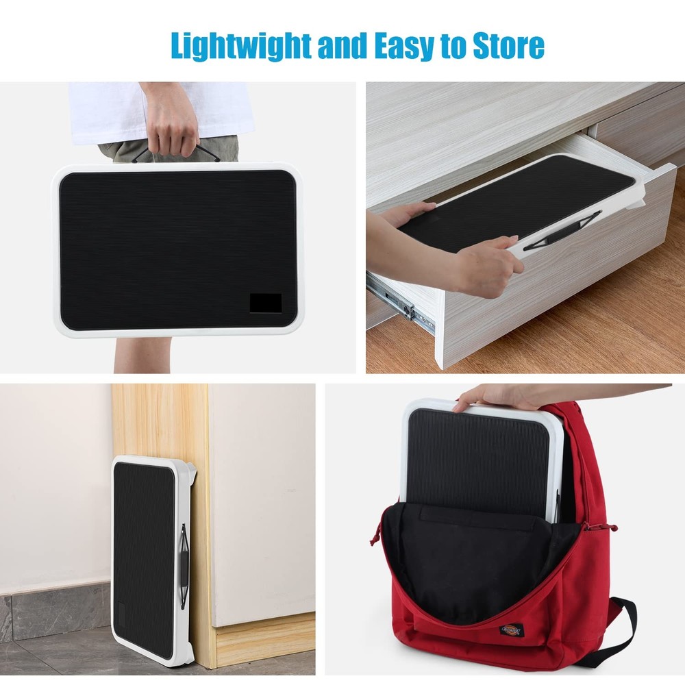 Jocauto Folding Step Stool, HeightAdjustable Step Stool with NonSlip Platform...