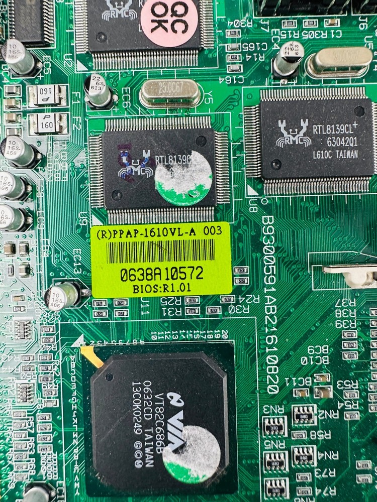 Portwell PPAP-1610VL-A CPU Board