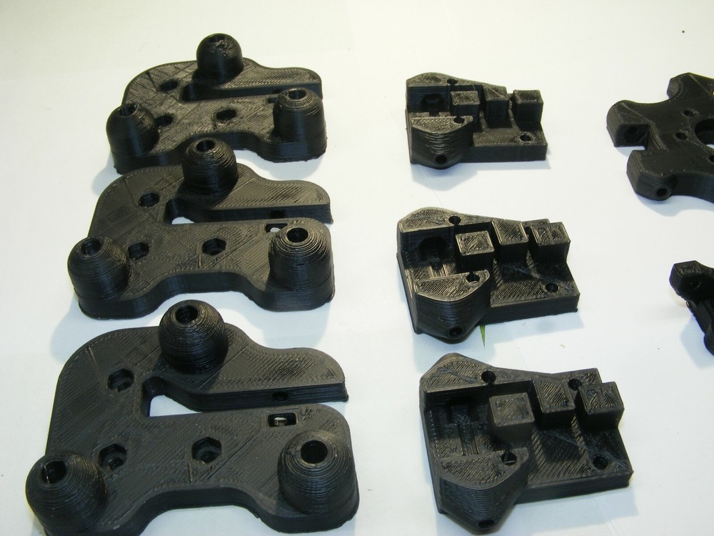 QTY 2 SETS KOSSEL PLASTIC SET KIT EFECTOR REV B 3D PRINTER USA PRIORITY SHP