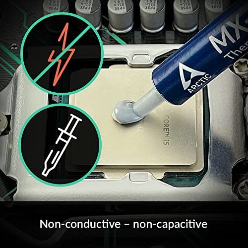 Premium Thermal Paste 45g - High Conductivity CPU GPU Cooling, Long Lasting, Saf