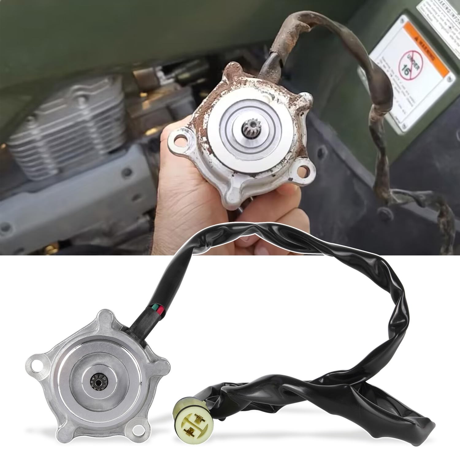 Power Shift Control Motor 12V for 00-06 Honda 350 ES Rancher TRX350TE TRX350FE