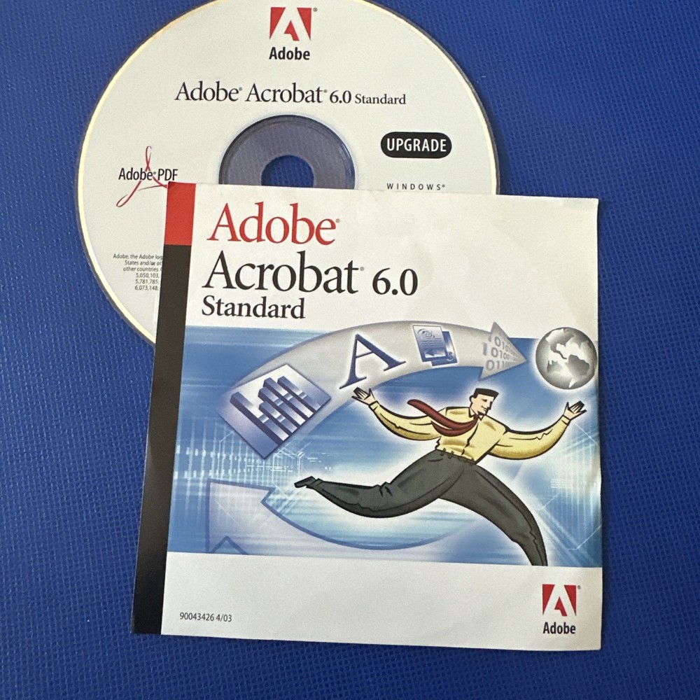 Adobe Acrobat 6.0 Standard for Windows PC
