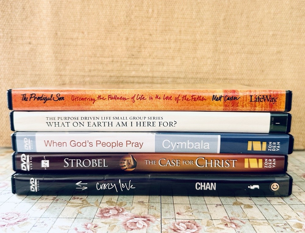 Lot Of 5 Small Group Bible Study DVDs