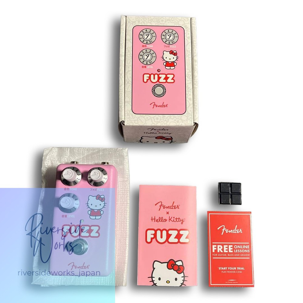 Fender x Hello Kitty Fuzz Pedal PINK New