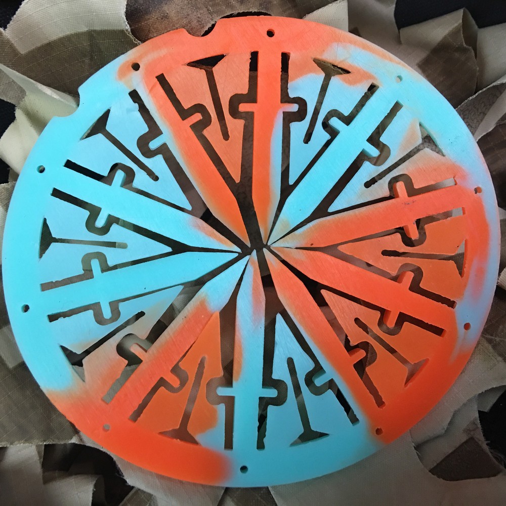 NEW KM Rotor Loader DAGGER Spine Speed Feed Quick Feed System - Dolphin Orange