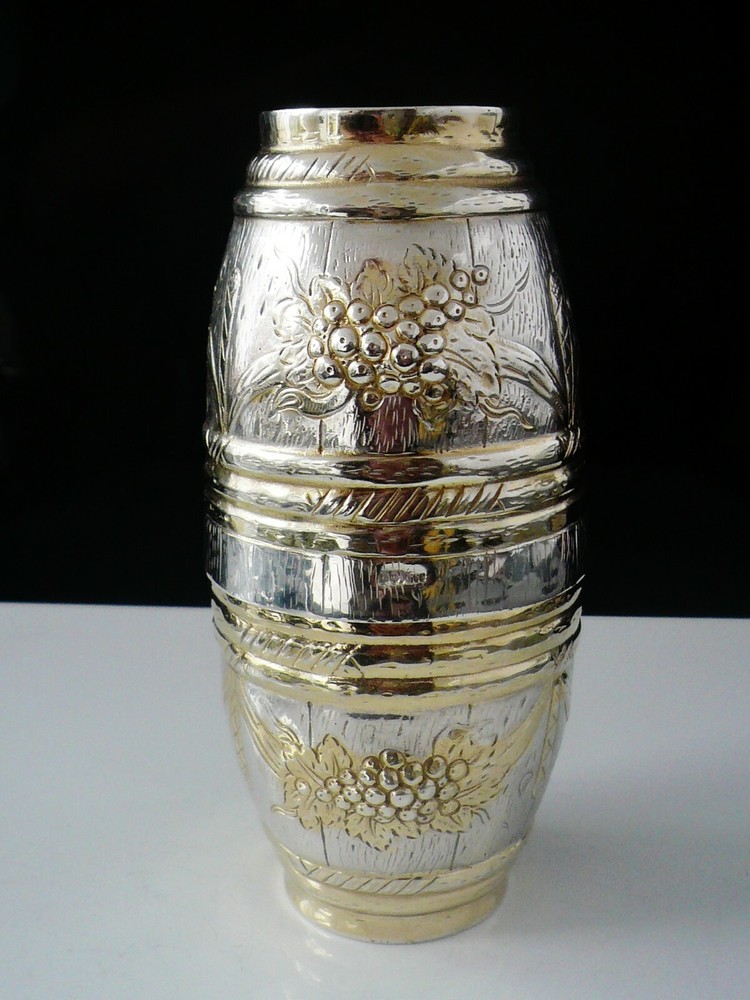 Silver Gilt Doppelbecher Double Beaker Brautbecher,