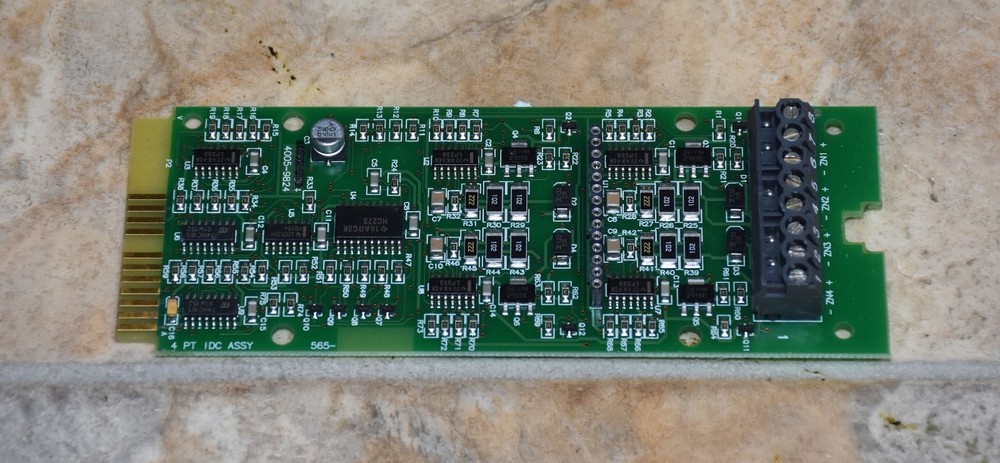 Simplex 565-610 4-Point IDC Relay Base Module 4005-9824