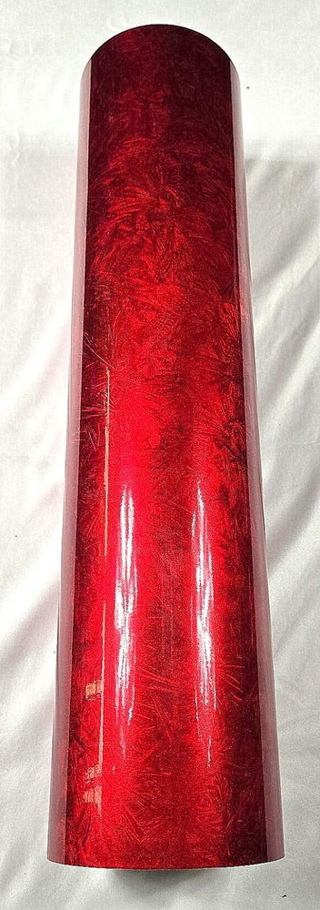 Cherry Red Galvanized Sign Vinyl Plotter Cutter 24" x 10 ft