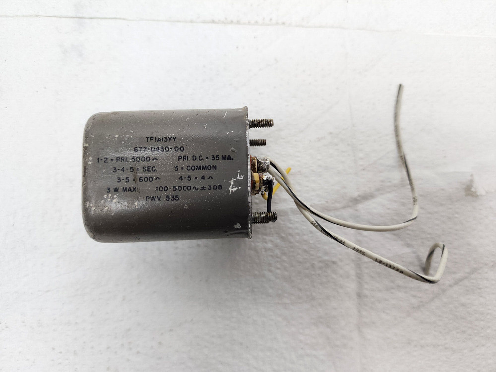 Chicago 677-0430-00 TRANSFORMER,AUDIO FREQUENCY TF1A13YY