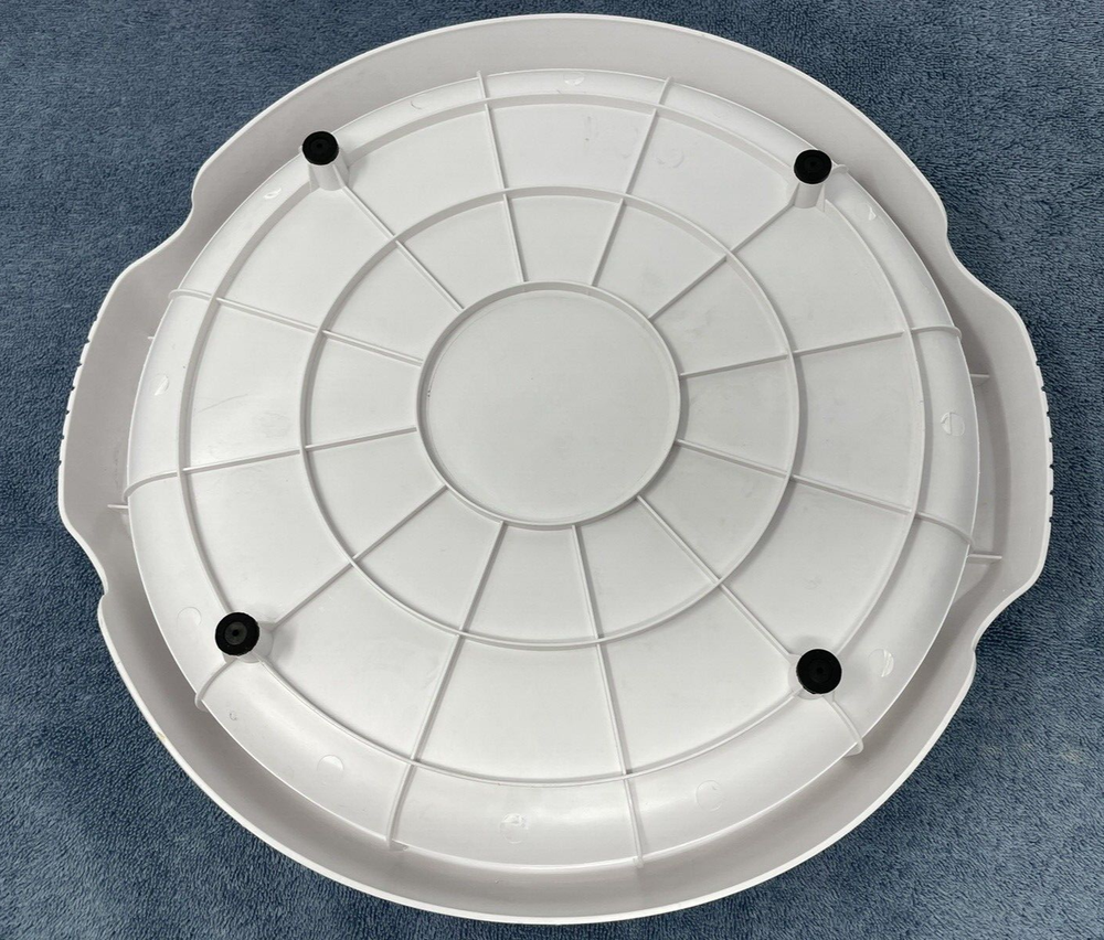 Nuwave Pro Base Drip Pan Infrared Oven Model 20332 Replacement Part White