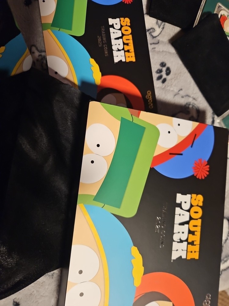 South Park 1oz Silver Cards 4 Total