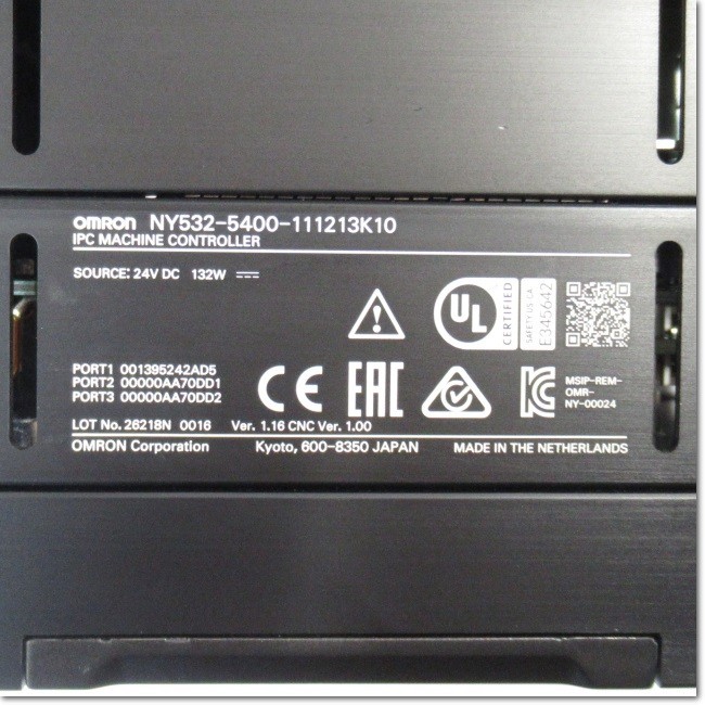 OMRON NY532-5400-111213K10 IPC Machine Controller NC Integrated Controller 12.1