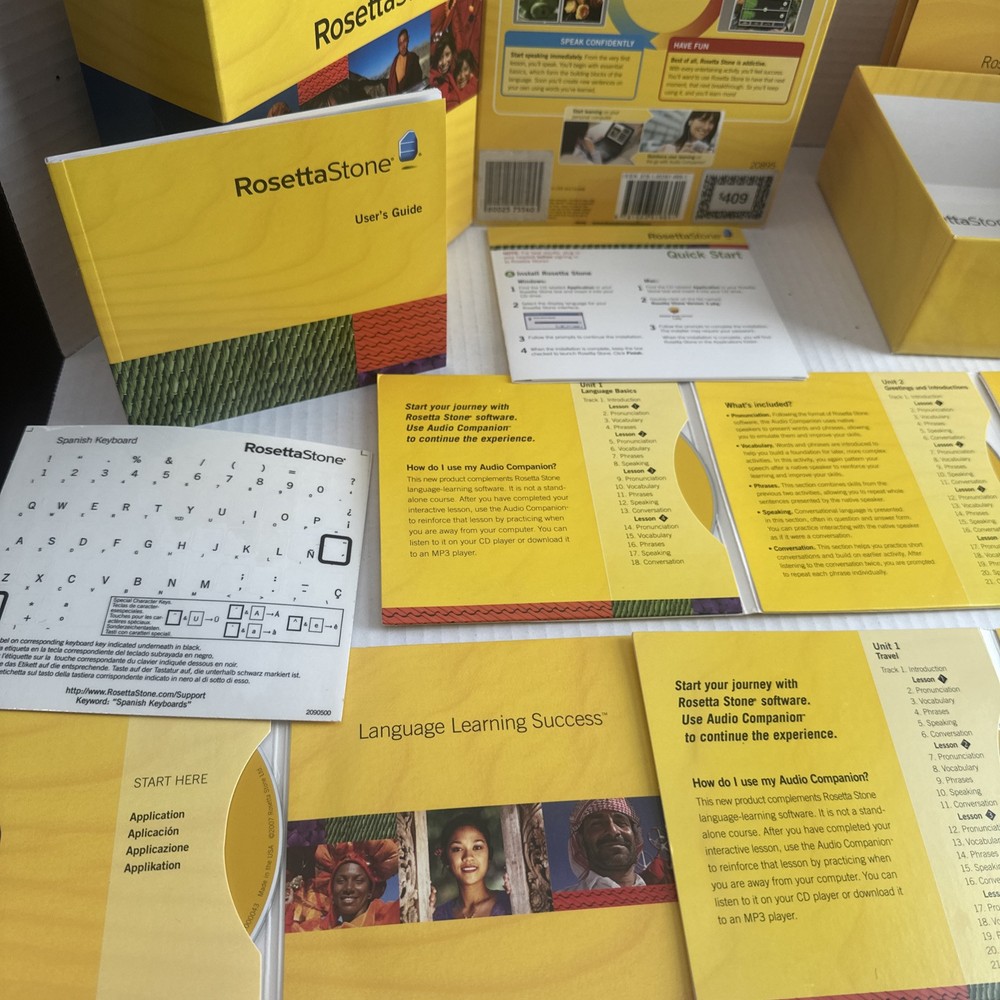 Rosetta Stone 3 Spanish for PC, Mac