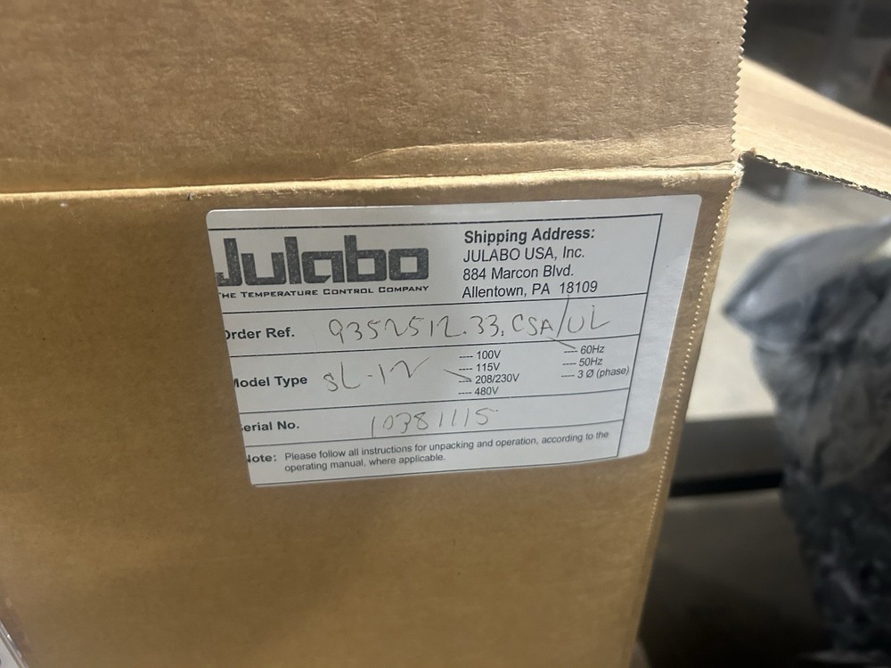 Julabo SL-12 300°C 12L Heating Circulators