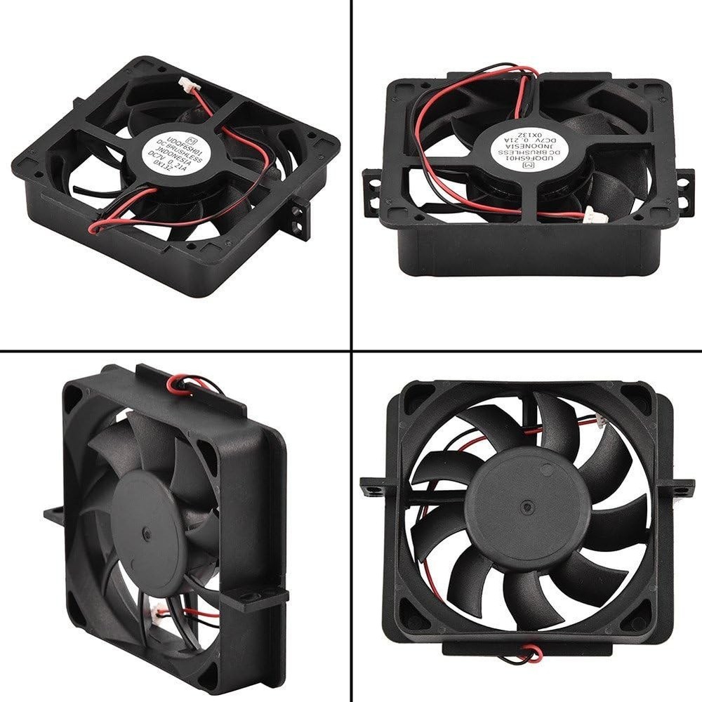 Durable ABS DC 7V Cooling Fan for PS2 - Reduce Overheating & Enhance Performance