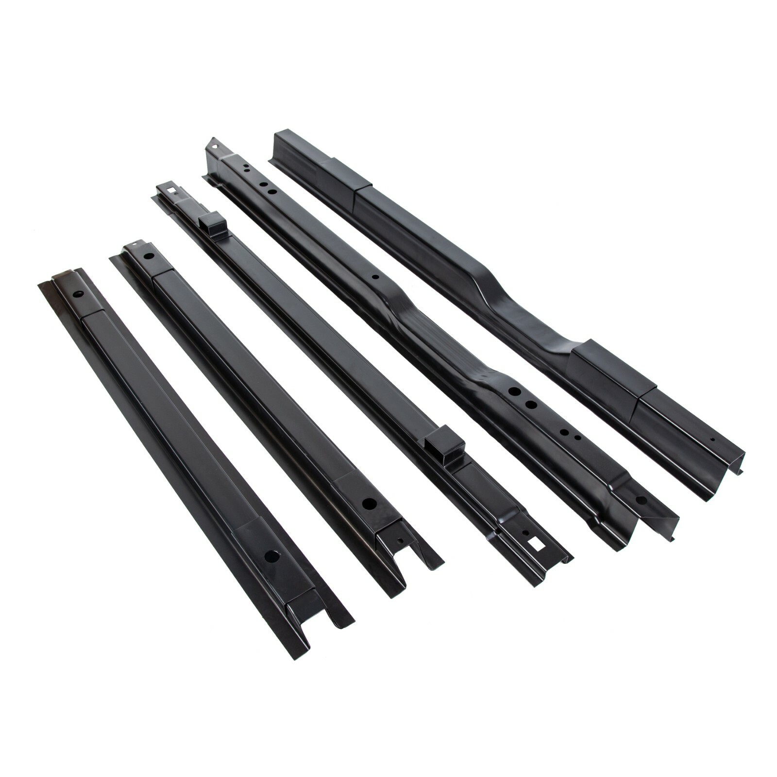 5PC Truck Long Bed Rails Floor Support For 99-18 Ford Super Duty F250 F350 F450
