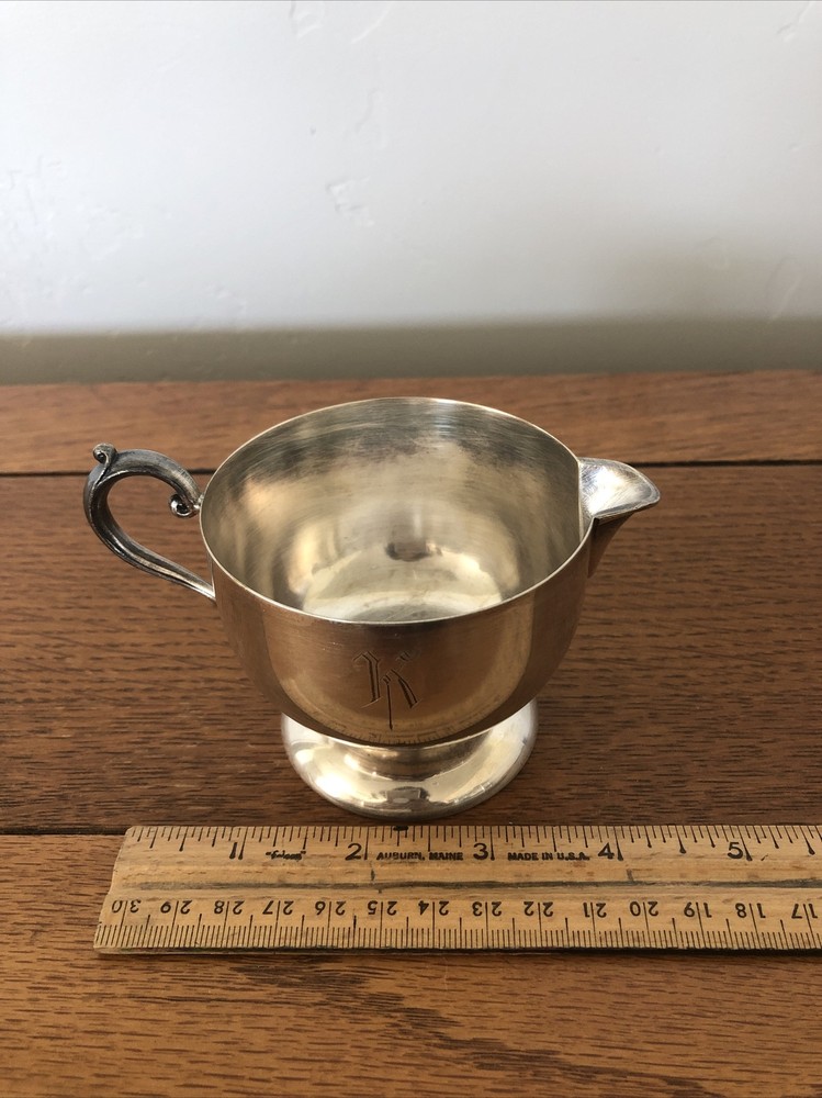 Benedict Silver Plate Creamer 62J, EPN5BMM