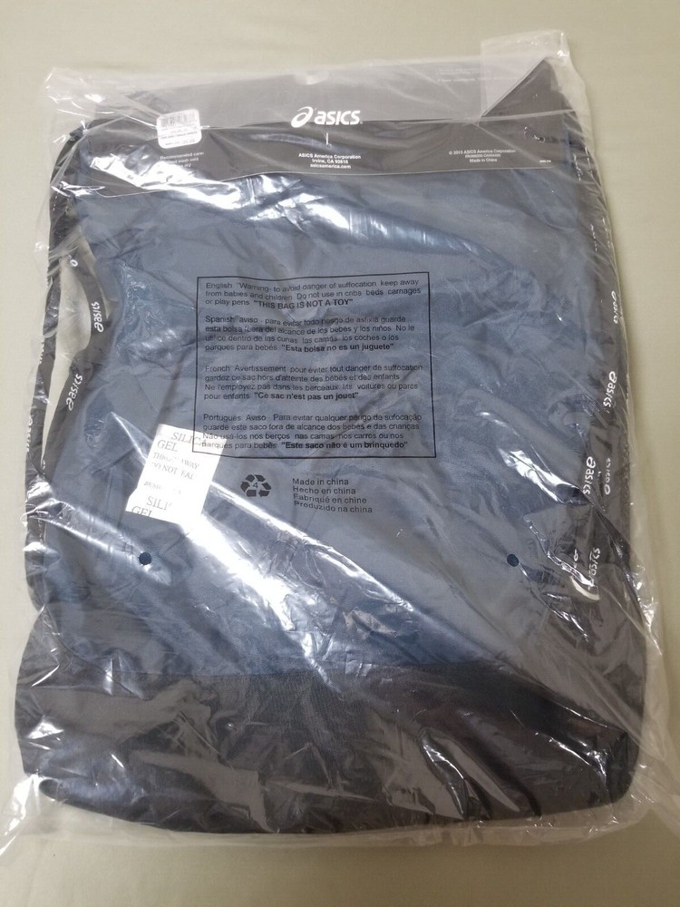 New Asics Sanction Cinch Sackpack Backpack.