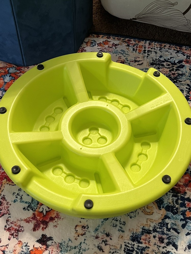 Zumba Fitness Step Riser Aerobic Stepper Riser Round Plastic Platform StepUp~18”