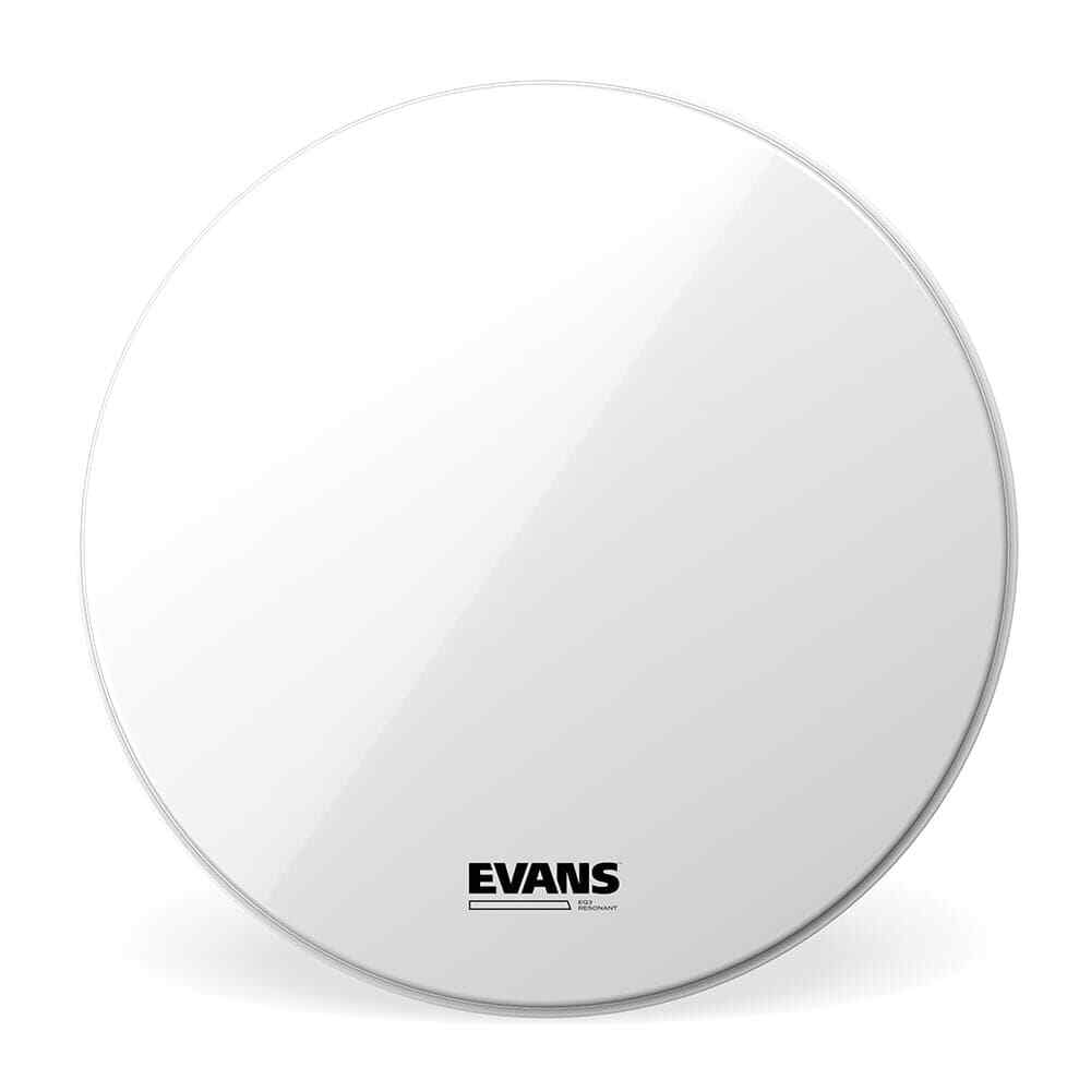Evans EQ3 Smooth White Bass Drumhead 20"